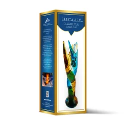 Valentienstag|Skulpturen^Cristalica Glasskulptur Mann & Frau Symbol Höhe ca. 31,5cm Handarbeit