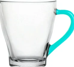 Valentienstag|Tassen^Cristalica Glastasse Colour Spring 220 ml