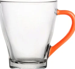 Valentienstag|Tassen^Cristalica Glastasse Colour Spring 220 ml