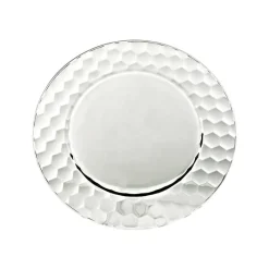 Teller & Platten^Cristalica Glasteller "Wabe" (32cm)