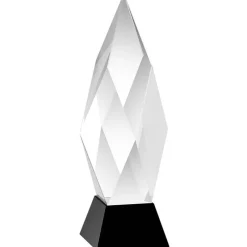 Pokal & Glasblock^Fan Unikate Glastrophäe Electra Pokal 28cm