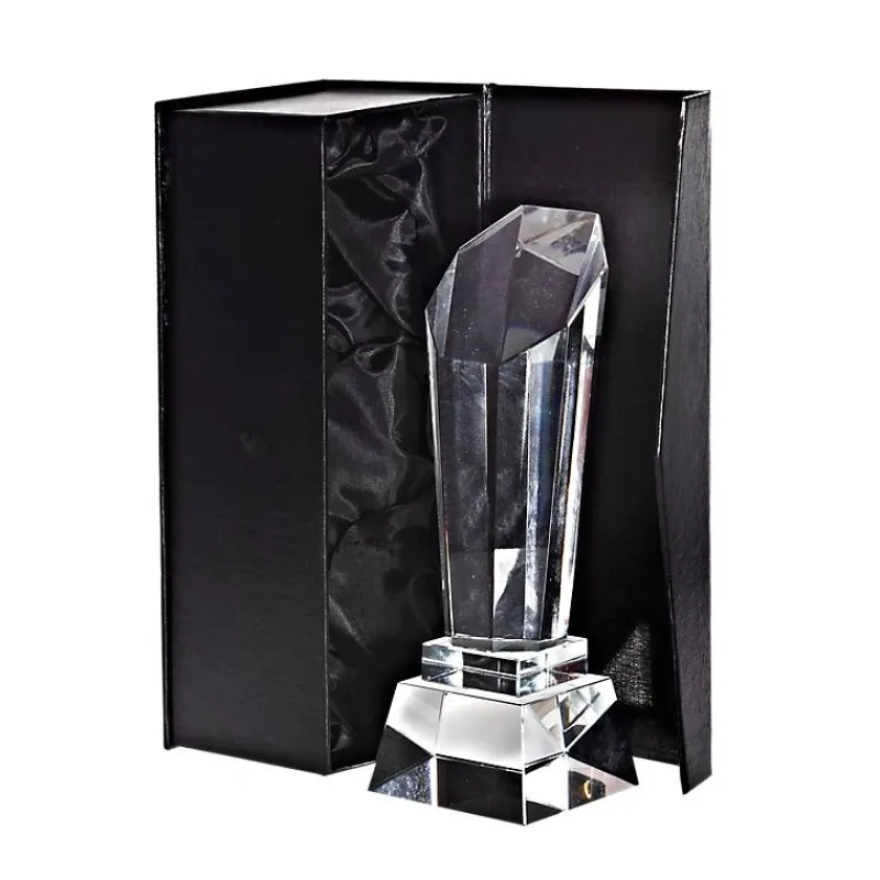 Pokal & Glasblock^Fan Unikate Glastrophäe Gatria Pokal 22,5cm