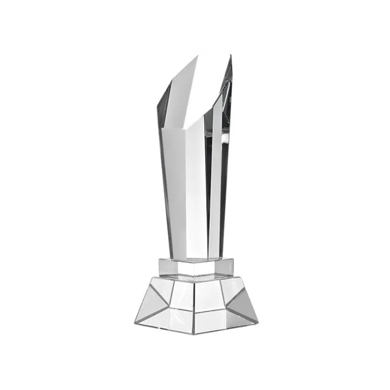 Pokal & Glasblock^Fan Unikate Glastrophäe Gatria Pokal 22,5cm