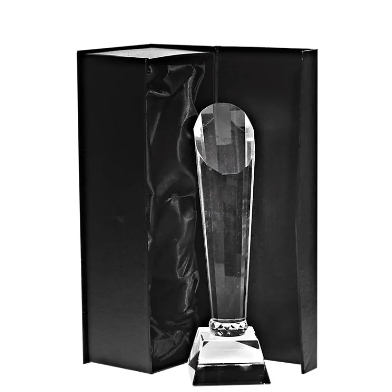 Pokal & Glasblock^Fan Unikate Glastrophäe Maia Pokal 24cm