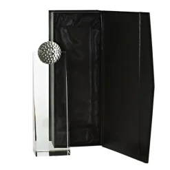 Pokal & Glasblock^Fan Unikate Glastrophäe Tania Pokal 24cm