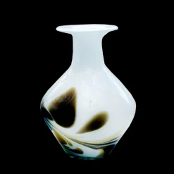 Geburtstag|Vasen^Cristalica Glasvase Blumenvase Gefäß Amphore Malta 23cm Dekoration farbig mundgeblasen