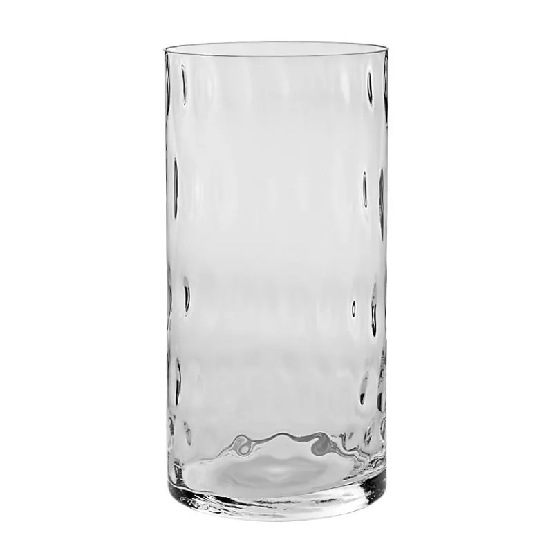 Xxl|Vasen^Cristalica Kingdom Glasvase Bubble Famous 40cm Zylinder Blumenvase Deko Gefäß Klarglas Geschenk