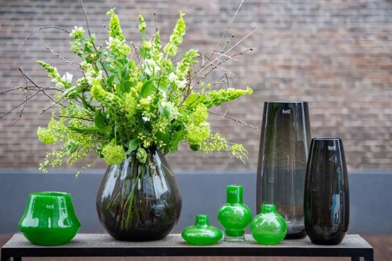 Vasen^Glaswaren sonstige Glasvase Druba Colori 32cm