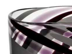 Vasen^Amara Design Glasvase Flame 28cm violett