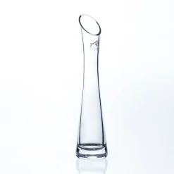 Frauen|Vasen^Cristalica Glasvase Höhe ca. 26cm Ø ca. 4,5cm