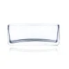 Vasen^Glaswaren sonstige Glasvase Rechteck 8cm Transparent