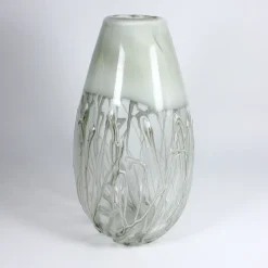 Vasen^Amara Design Glasvase Swan 33,5cm