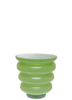 Vasen^Cristalica Glasvase Ultra grün Jozy Art Queen 22cm