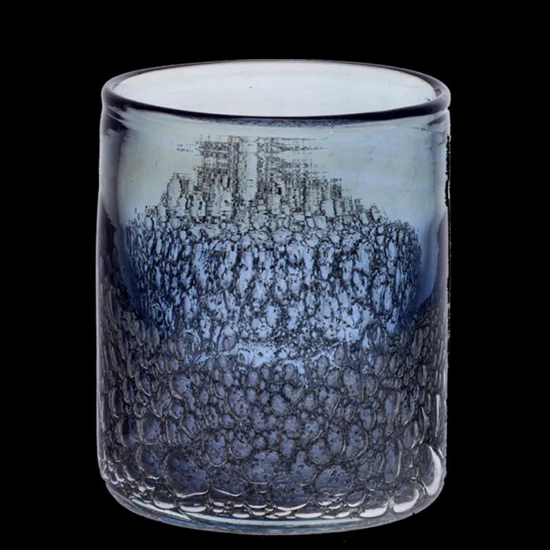 Vasen|Kerzenhalter^Cristalica Glasvase Windlicht BUB 16cm