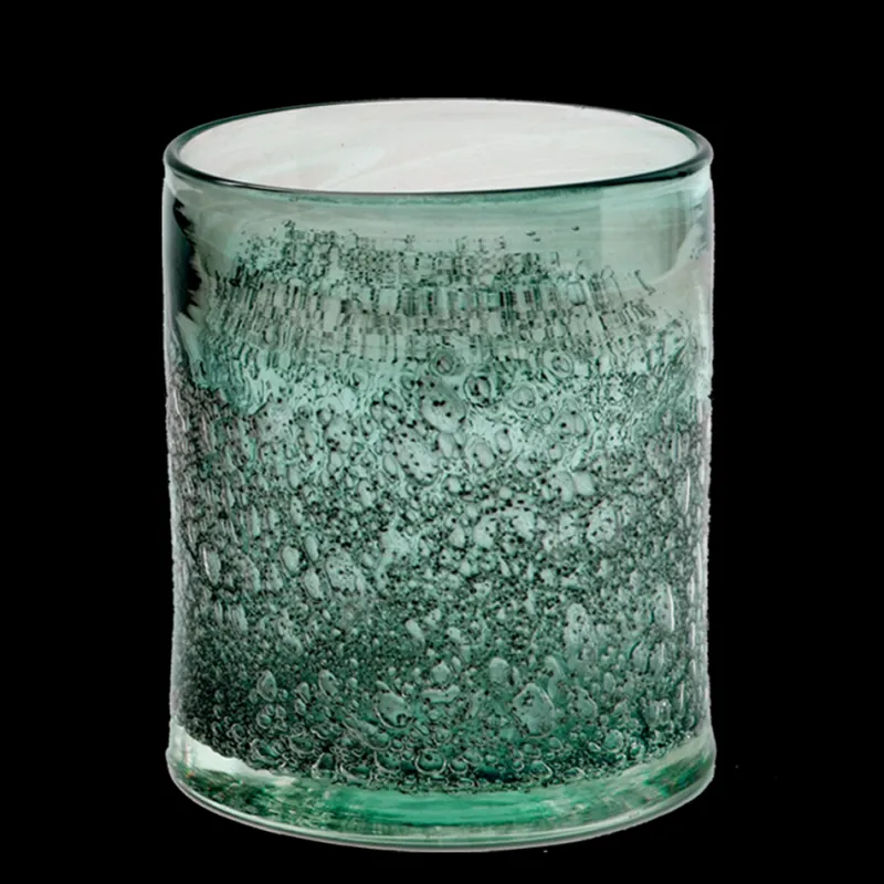 Vasen|Kerzenhalter^Cristalica Glasvase Windlicht BUB 16cm