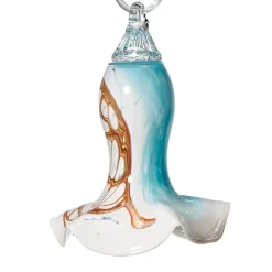 Blüten^Art Glass Glockenblüte Punto hängend Gartenflair 27cm mit Stab