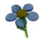 Blumen^Art Glass Gänseblümchen Mini Plus 4-5cm Glas Blüten Figur Kunstblume Deko Geschenk