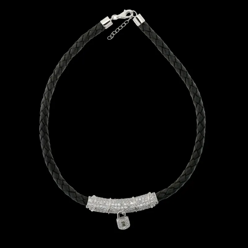 Sarah Kern Kollektion|Halskette^Cristalica Halskette Collier Amphitrite aus 925 Sterling Silber Schmuck für Damen Heat