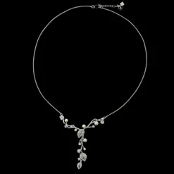 Sarah Kern Kollektion|Halskette^Cristalica Halskette Collier Juventas aus 925 Sterling Silber Schmuck für Damen Heat