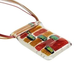 Halskette|Fusing Glasschmuck^Schmuck Halskette 