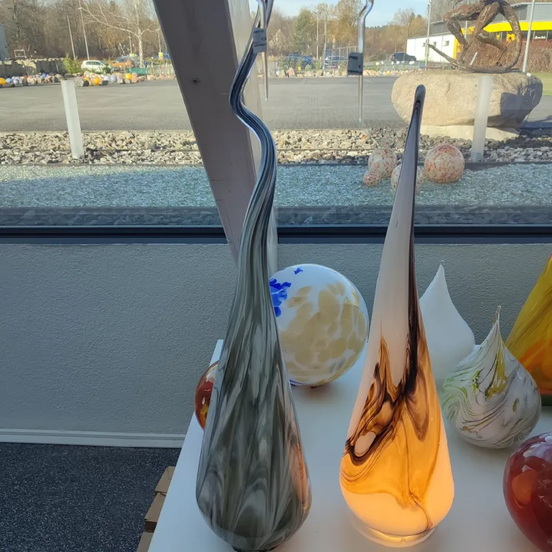 Leuchter & Lampen^Cristalica Handgefertigte Tischlampe, Höhe ca. 76 - 80cm