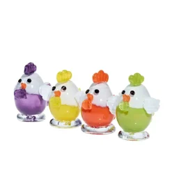 Tiere & Figuren^Art Glass Henne Tierwelt (10,5cm)