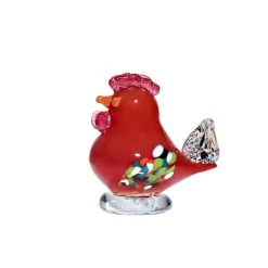 Tiere & Figuren^Art Glass Henne Tierwelt (14,5cm)
