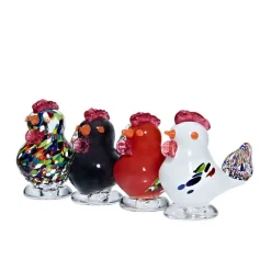 Tiere & Figuren^Art Glass Henne Tierwelt (14,5cm)