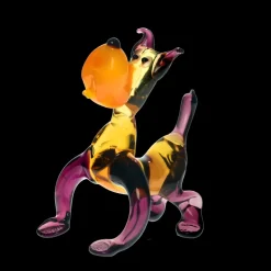 Geburtstag|Tiere & Figuren^Art Glass Hund Medium 6-15cm Glas Figuren Sammeln Vitrine Miniatur Haustier