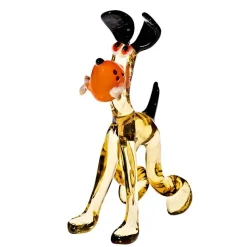 Kinder|Geburtstag^Art Glass Hund mit Knochen Medium 6-15cm Glas Figuren Sammeln Vitrine Miniatur Haustier