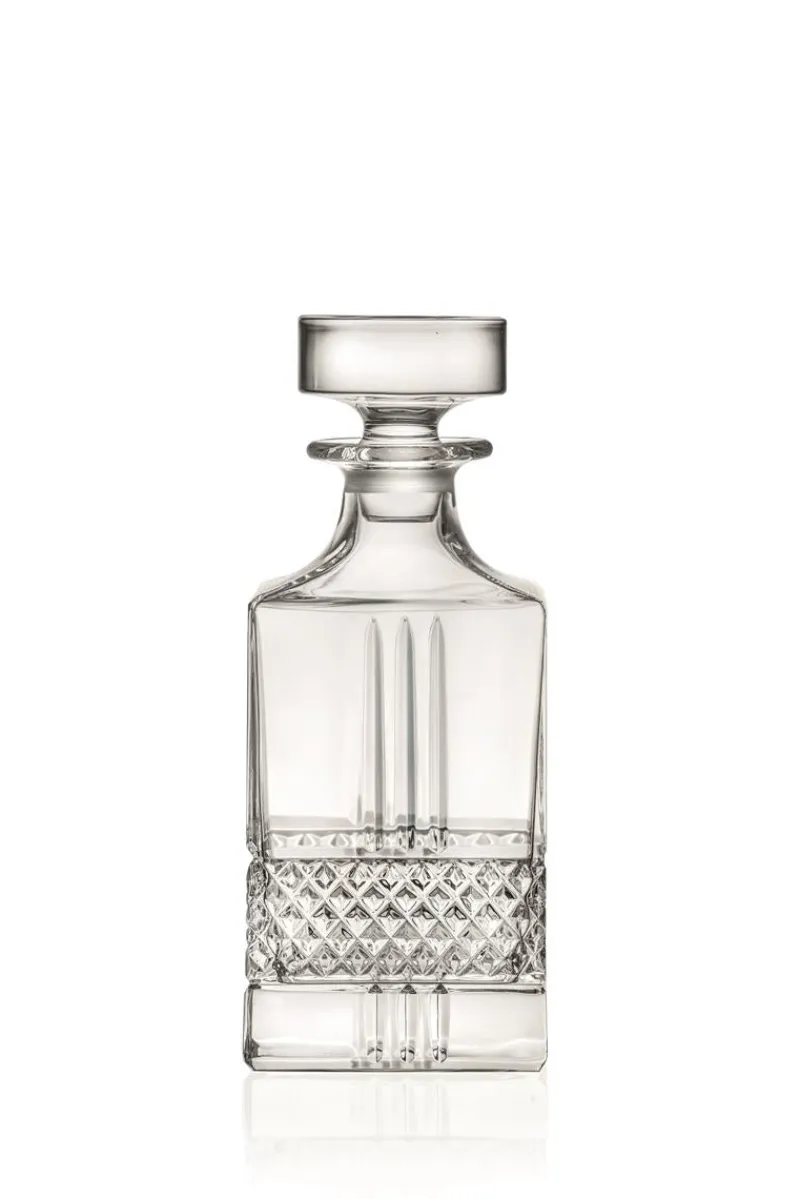 Männer|Karaffe & Dekanter^Glaswaren sonstige Karaffe Dekanter mit Stopfen Whisky Likör Brillante Retro Nostalgie 850 ml