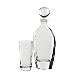 Gläser Mit Karaffe^Art Glass Karaffe mit Gläsern Orbit Laguna Spirits 7-tlg.