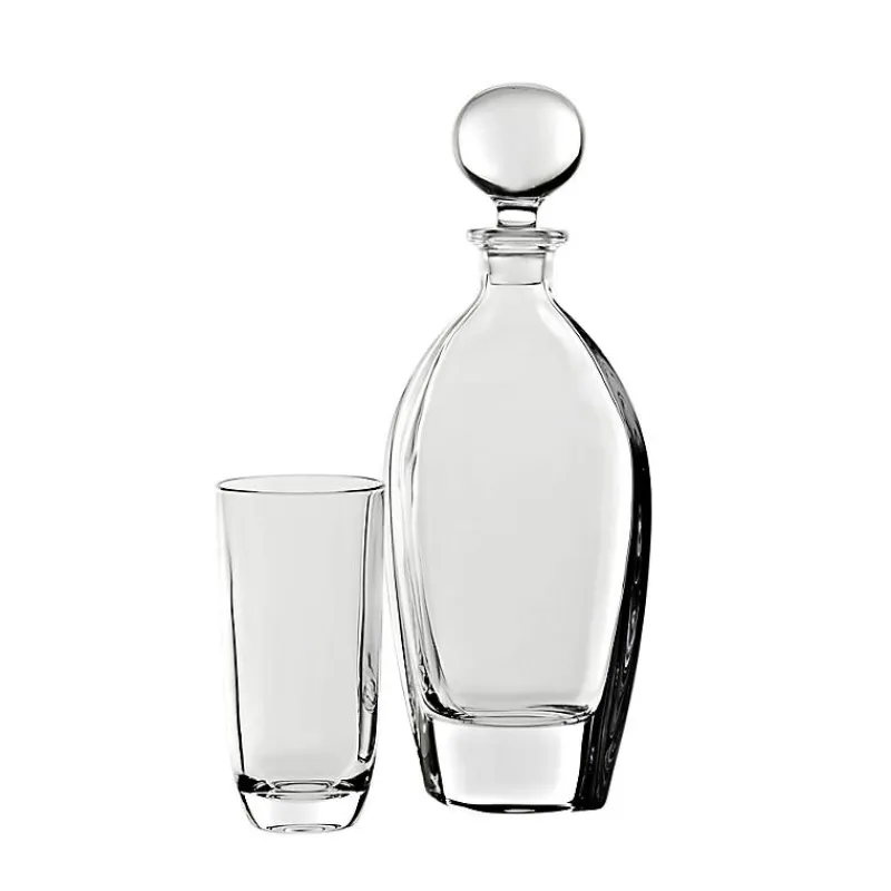 Gläser Mit Karaffe^Art Glass Karaffe mit Gläsern Orbit Laguna Spirits 7-tlg.