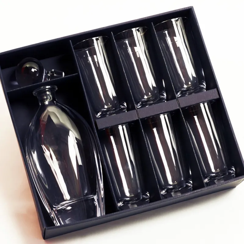 Gläser Mit Karaffe^Art Glass Karaffe mit Gläsern Orbit Laguna Spirits 7-tlg.