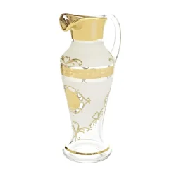 Kanne & Krug^Art Glass Karaffe 