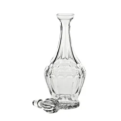 Karaffe & Dekanter^Cristalica Karaffe Rhombus 1100ml, Transparent, aus Bleikristall