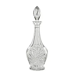 Karaffe & Dekanter^Cristalica Karaffe Schleuderstern 1100ml, Transparent, aus Bleikristall