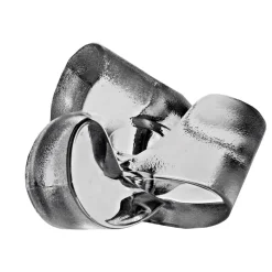 Kerzenhalter^Cristalica Kerzenhalter Bleikristall Glas Schleifenband 5cm