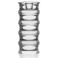 Kerzenhalter^German Crystal Kerzenhalter für Stabkerzen transparent 18cm Kristallglas