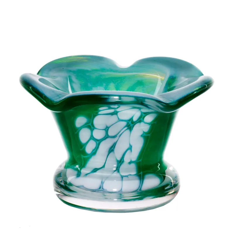 Kerzenhalter^Art Glass Kerzenhalter "Stiller" (10,5cm)