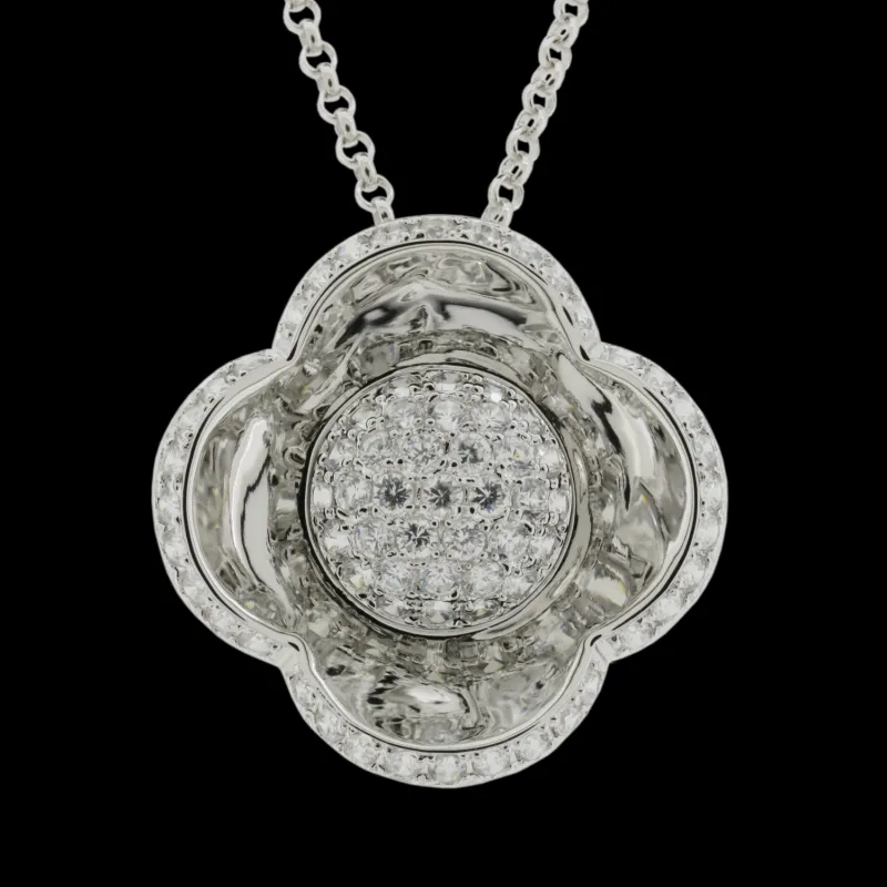 Sarah Kern Kollektion|Kettenanhänger^Cristalica Kettenanhänger Eloyella aus 925 Sterling Silber Schmuck für Damen Friends