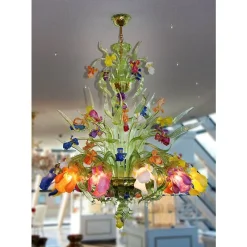 Leuchter & Lampen^Beleuchtung Kronleuchter Acquatico Policromo 