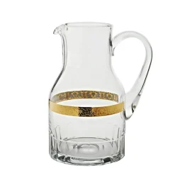 Kanne & Krug^Cristalica Krug mit Goldrand "Gold Age" (1,2 Liter)