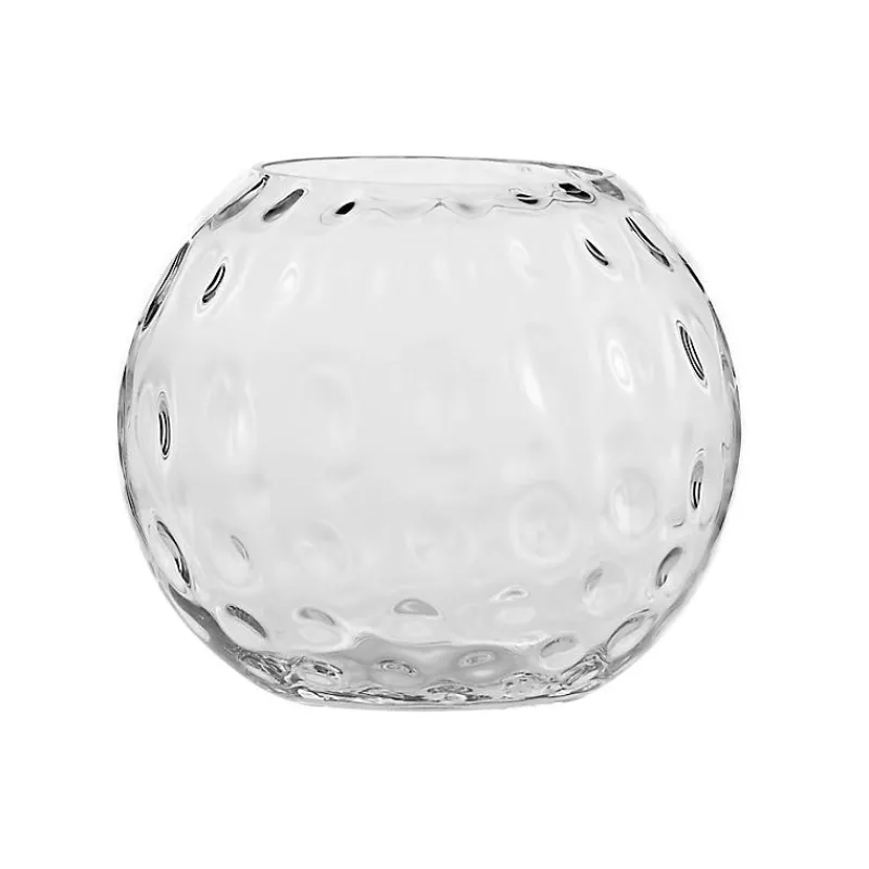 Xxl|Vasen^Cristalica Kingdom Kugelvase Kula Bubble Famous 25cm Blumenvase Dekoration Gefäß Klarglas Geschenk