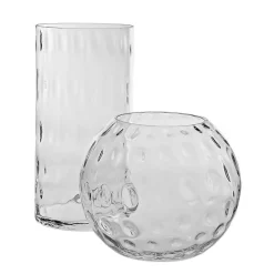 Xxl|Vasen^Cristalica Kingdom Kugelvase Kula Bubble Famous 25cm Blumenvase Dekoration Gefäß Klarglas Geschenk