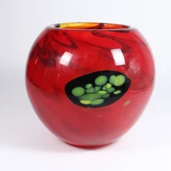Valentienstag|Vasen^Amara Design Kugelvase Red-Eye 19,5cm