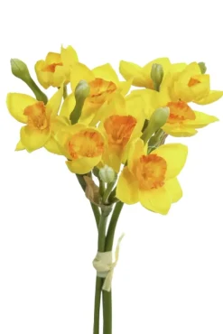 Ostern|Ostern^Dekorationswaren Kunstblume Bündel Narzissen (33cm)
