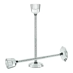 Kerzenhalter^Cristalica Leuchter "Crystal Diamonds" (25cm)