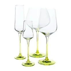 Likör & Wodkagläser^Cristalica Likörglas Charisma Colour 100ml grün