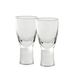 Likör & Wodkagläser^Fan Unikate Likörglas Fine and Divine 50ml, Transparent, aus Bleikristall